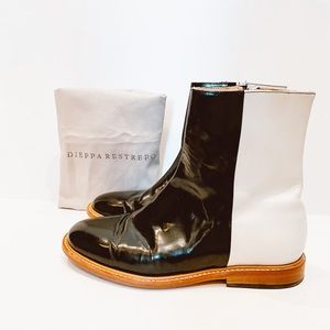 Dieppa Restrepo colorblock leather boots